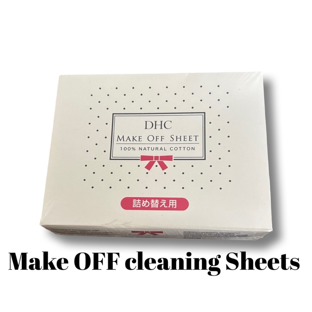 DHC JAPANESE Cotton make off sheets NIP